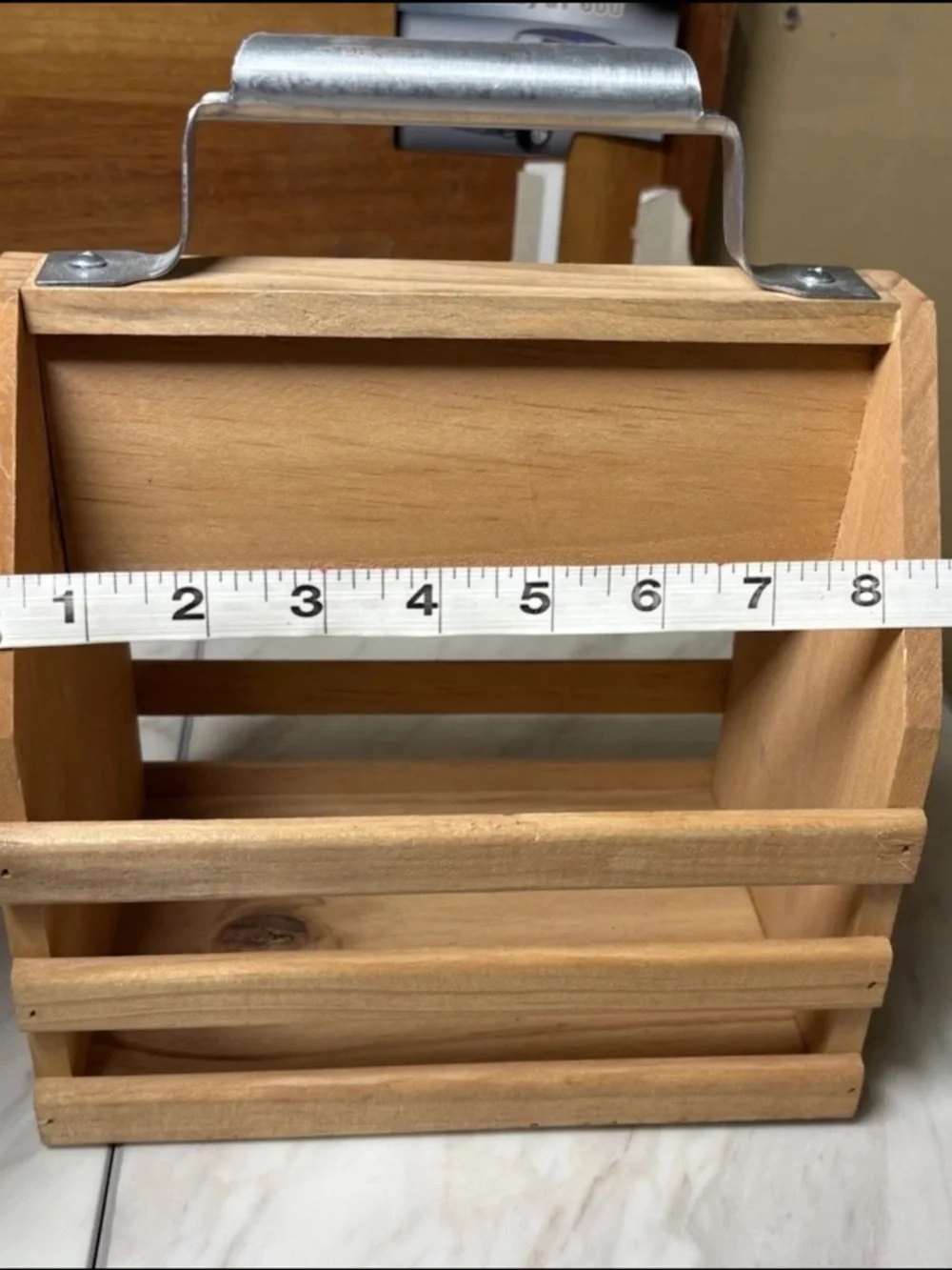 Vintage Wooden Drink Crate With Opener